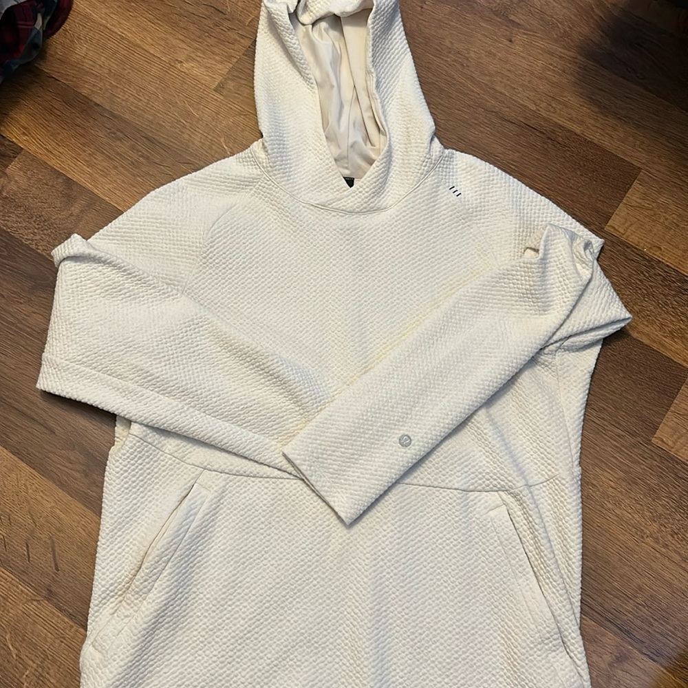 Lululemon white hoodie
